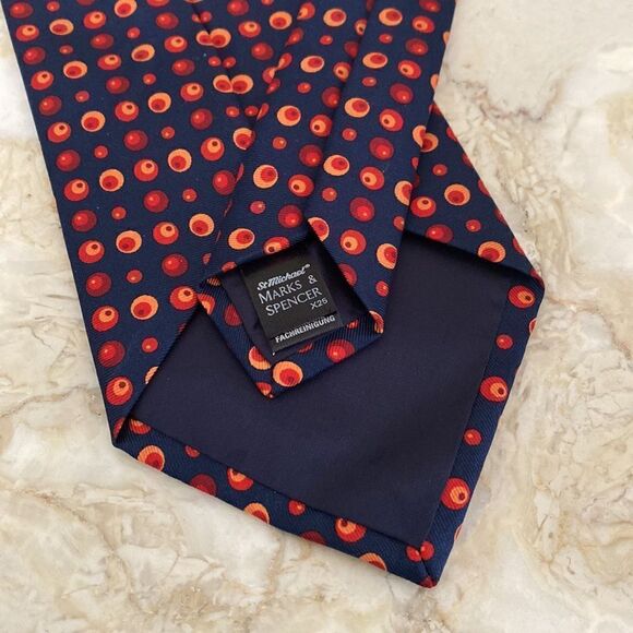 Marks & Spencer 100% Silk Tie - Picture 3 of 5